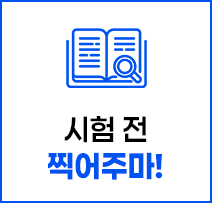 시험 전 찍어주마